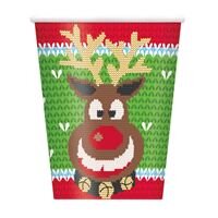 Ugly Sweater Christmas Cups
