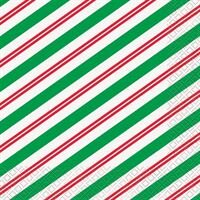 Peppermint Christmas Lunch Napkins