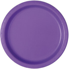 Neon Purple Plates-9
