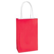 Apple Red Small Kraft Bag