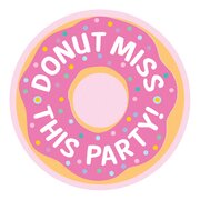 Donut Party Invitations