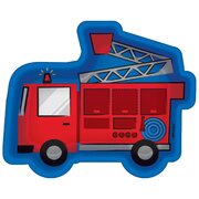 First Responder Plates- Firetruck Shaped 7