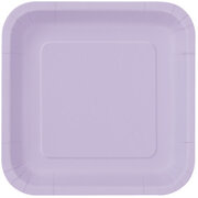 Lavender Square Plates- 9