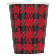 Plaid Lumberjack Cups
