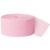 Crepe Streamer- Pastel Pink