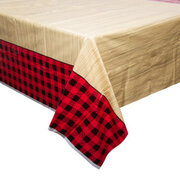 Plaid Lumberjack Tablecloth