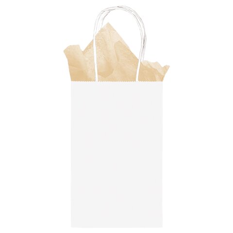 White Small Kraft Bag