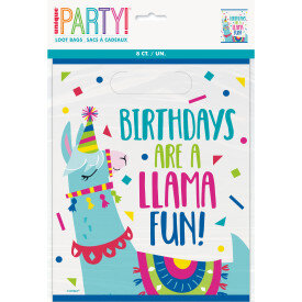 Llama Birthday Loot Bags