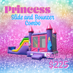 Princess Slide and Bouncer Combo