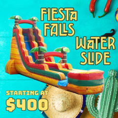 22 ft. Fiesta Falls Water Slide 