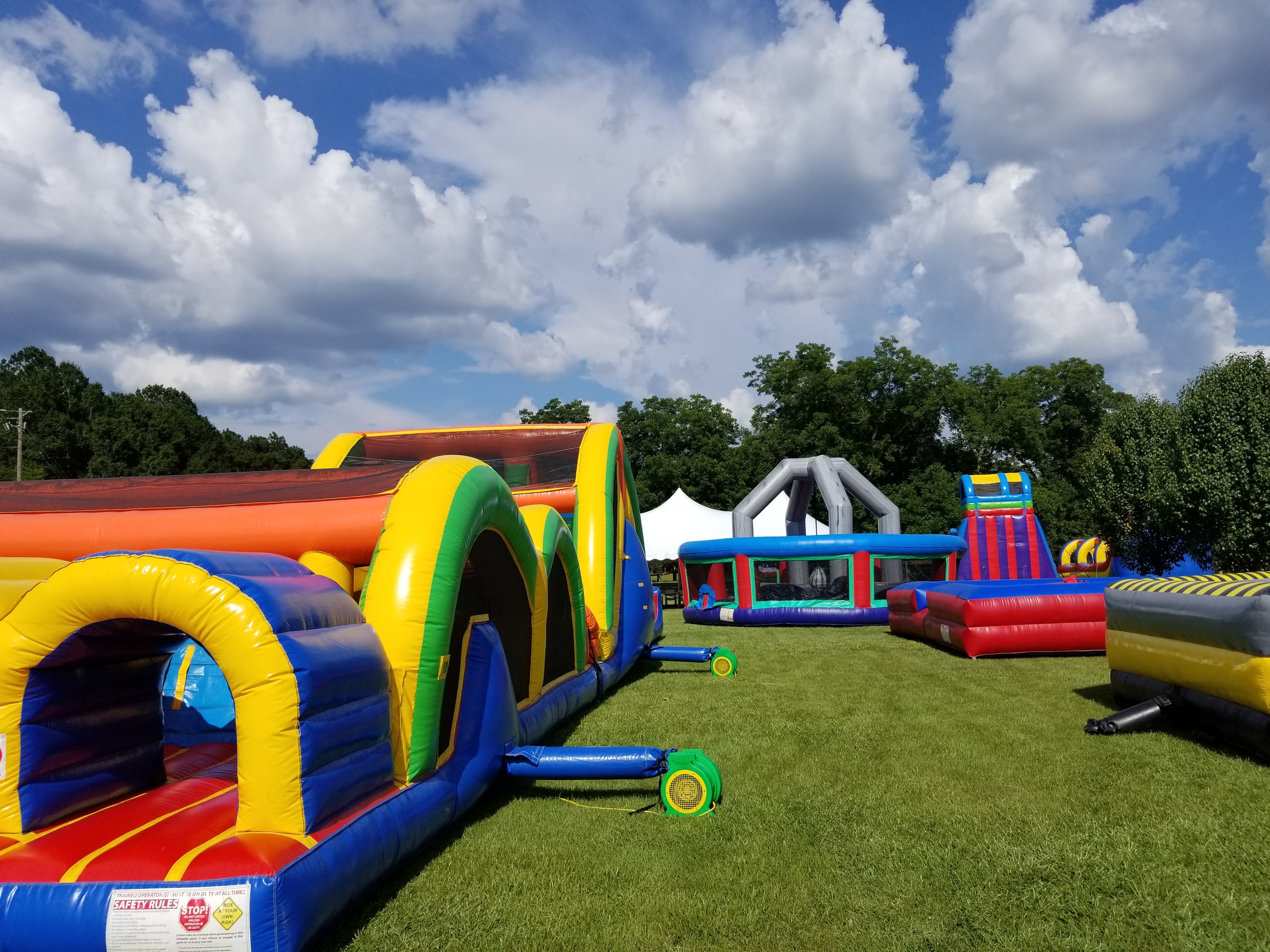 obstacle course rental near me