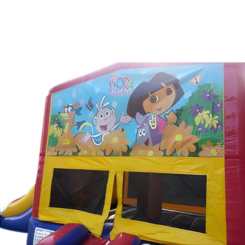 Dora the Explorer Bounce House and Slide Combo