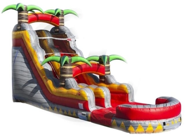 20 FT Hot Tropics Water Slide