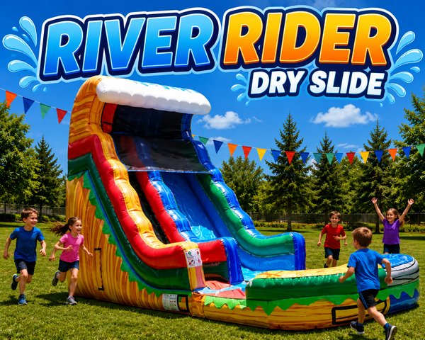 20 FT River Rider Dry Slide