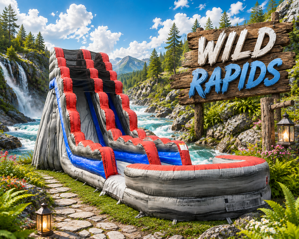 22 FT Wild Rapids Water Slide