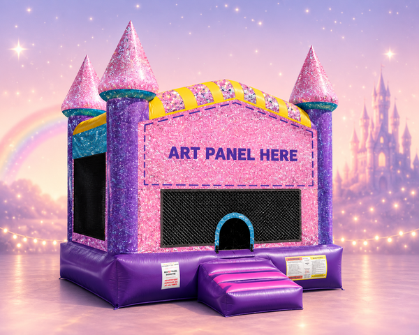 Dazzling Castle Bounce House