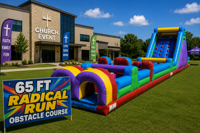 Radical Run 65Ft. Obstacle Course 