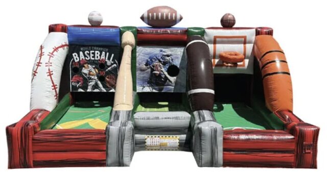 All Pro Trio Game Baseball, Football, Basketball