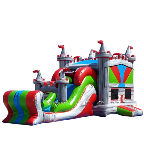 Majestic Bounce House with Dual Lane Slide Combo