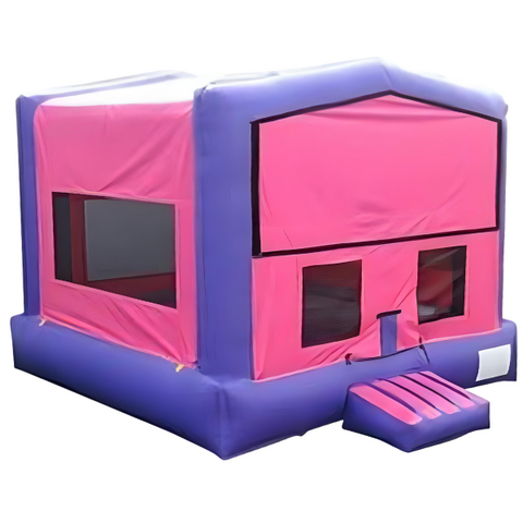 Pink and Purple Modular Bounce House