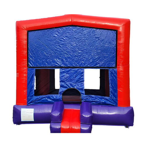 Red And Blue Bounce House 