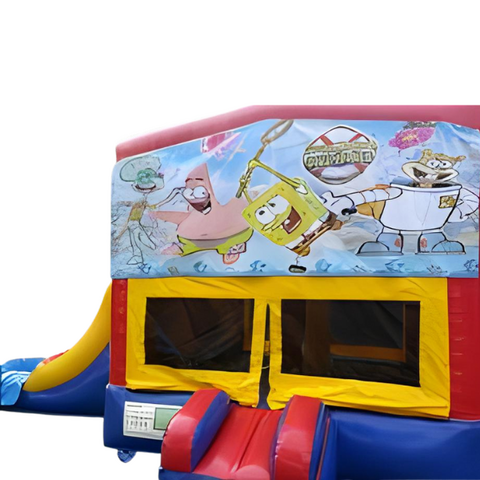 Sponge Bob Bounce House and Slide Combo