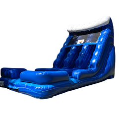 20 FT Double Lane Ocean Wave Water Slide rental