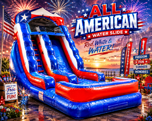 18 FT All American Water Slide
