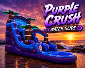 18 FT Purple Crush Water Slide