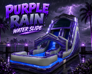 18 FT Purple Rain Water Slide