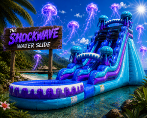 22 FT Shockwave Water Slide