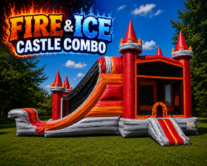 Fire & Ice Castle Jump Slide Combo