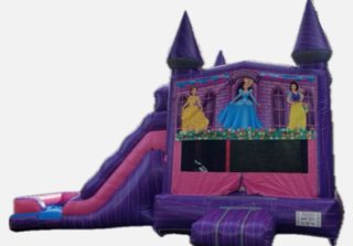 Princess Castle Combo Water Slide