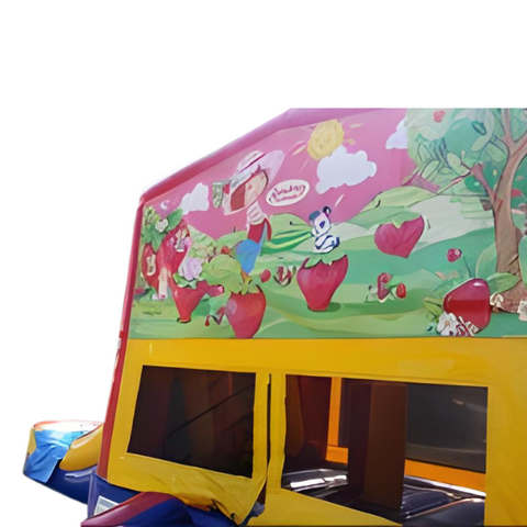 Strawberry Shortcake Bounce House and Slide Combo