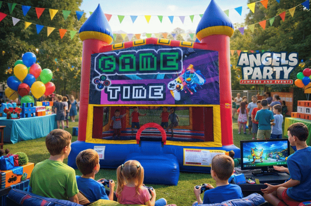 Gamer Bounce House Rental