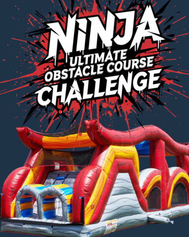 Inflatable obstacle course rental