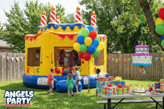 back yard birthday party 