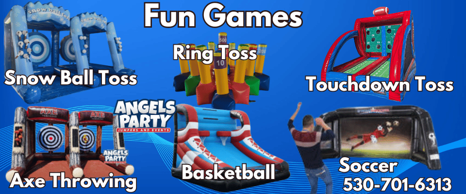 Fun Giant Games, Obstacle Courses, Dunk Tanks and more in Yuba City, Ca