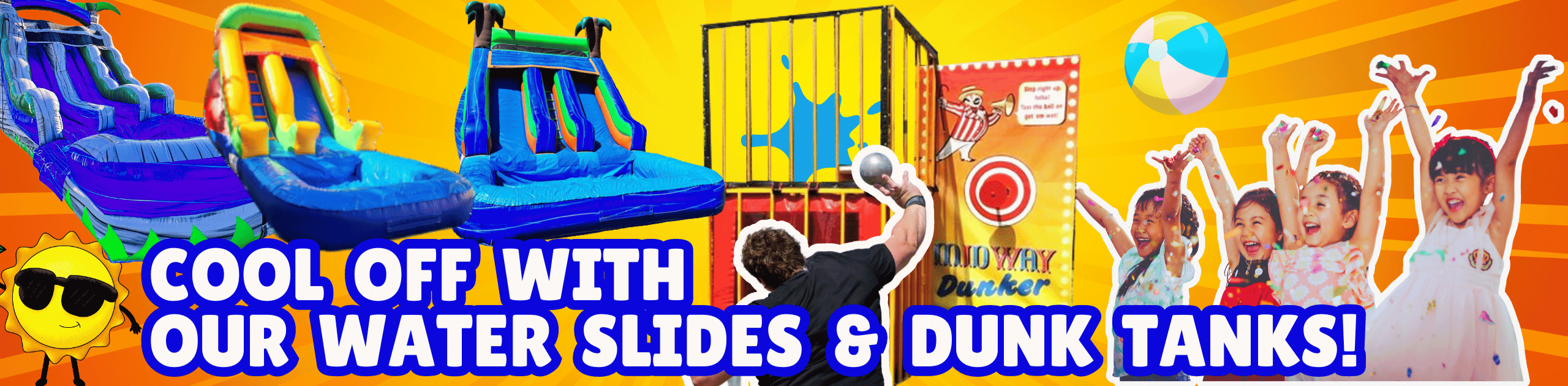 #1 Rated Water Slide Rentals Yuba City