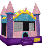 Dazzling Glitter Castle Jump House