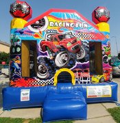 Racing Fun Jump house