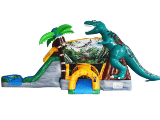 Jurassic Bounce and Slide Splash Zone
