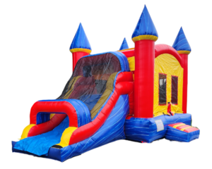 Carnival Bounce House with Slide