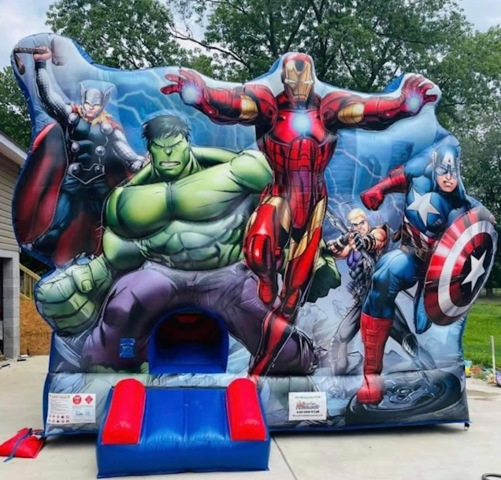 Superhero Bounce House