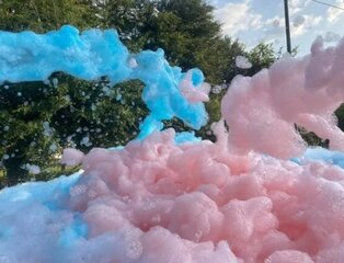 2- Hour Gender Reveal  Foam Party