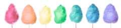 Catered Cotton Candy - Original Flavors(TABLE OPTION)