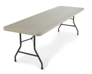 8' Rectangle Folding Table Rental