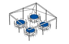 Tables, tents and chairs packages 