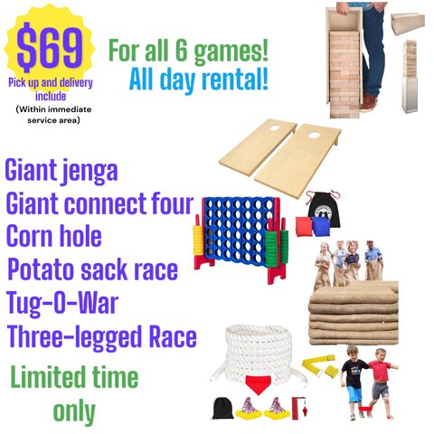 Yard game special-limited time