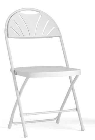 Fanback folding chairs (brand new)